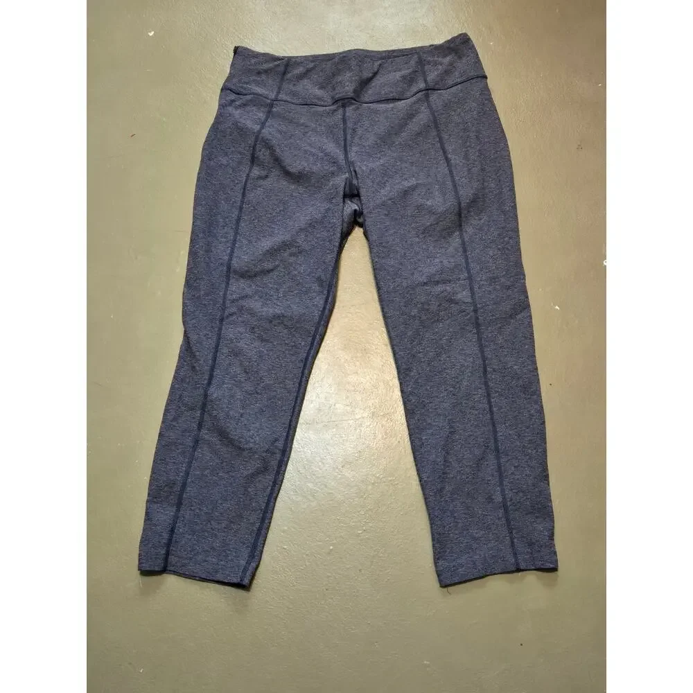 The North High Rise Face Strong is Beautiful Zip Pants in Gray Women's Size‎ XL